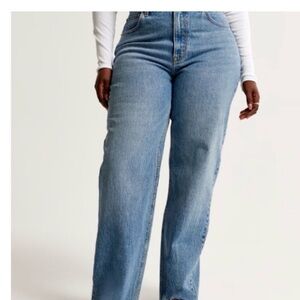 Abercrombie & Fitch 90’s Relaxed high rise jeans - curve love